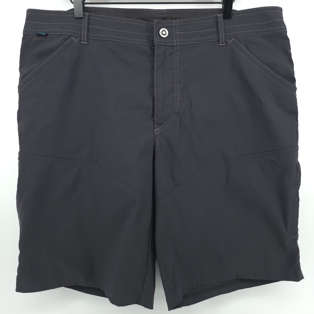 Kuhl Renegade Mens Shorts 40 Dark Gray Technical Hiking Utility Stretch Outdoor
